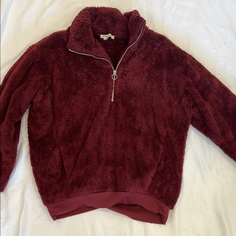 Express Sherpa Quarter-Zip Pullover